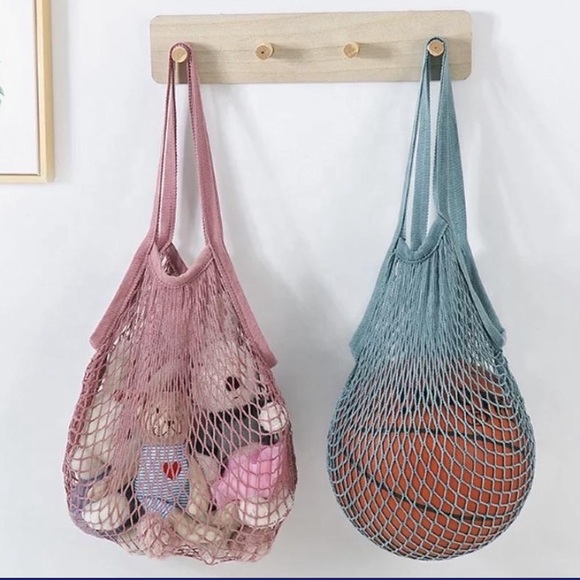 3 Pack - Parisian Farmers Market Reusable Bags 💐 - Picture 5 of 5